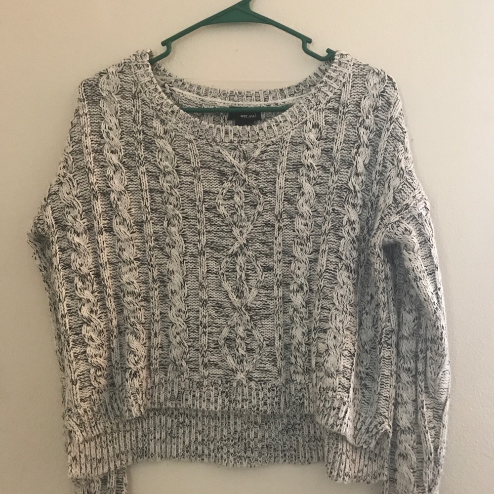 Wet Seal Grey Sweater